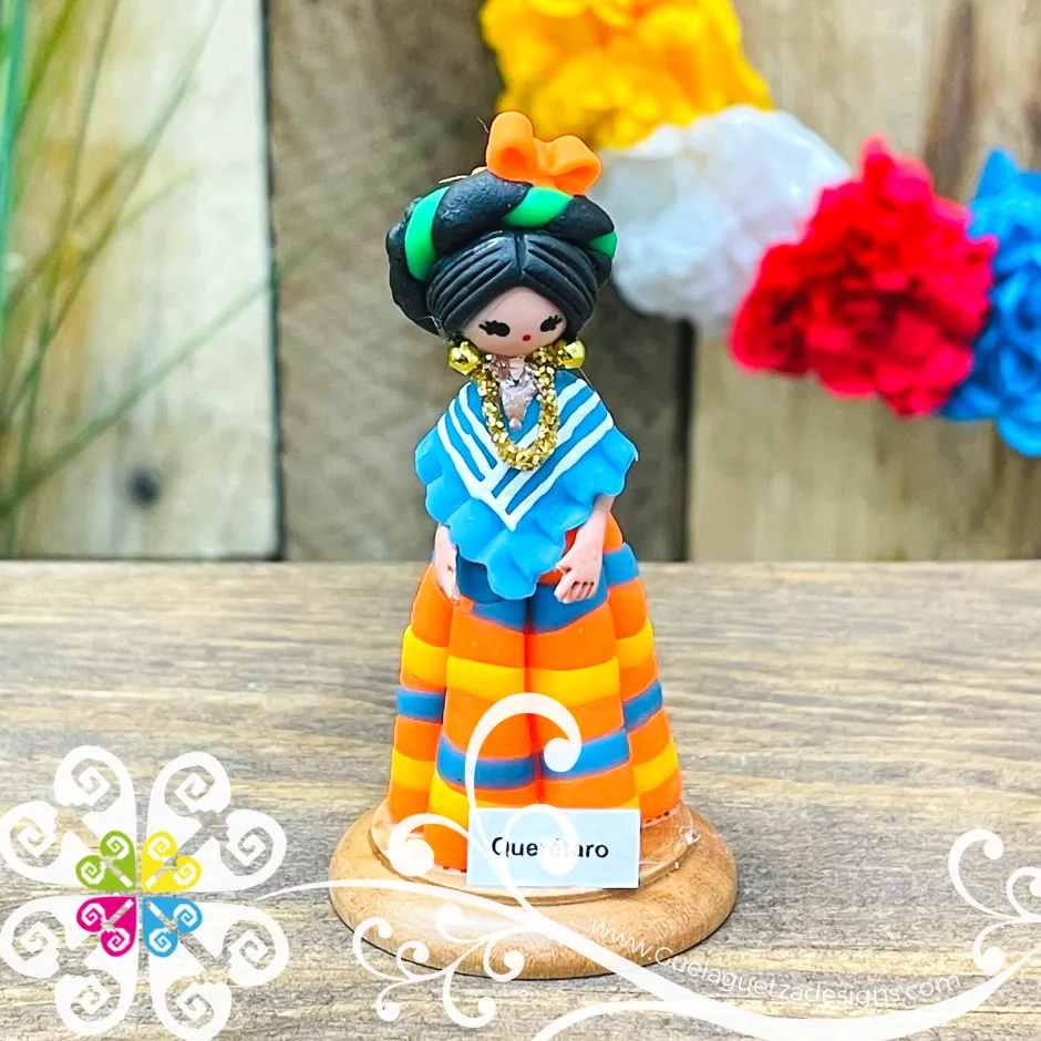 22- Queretaro Little Doll Figurine - Fondant Doll