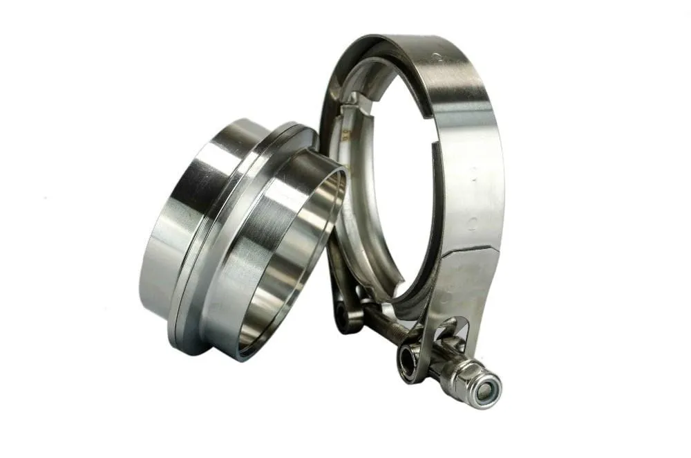 3 SUS 304 Steel Stainless Exhaust V Band Clamp Flange Kit V-Band Vband Male Female Design WLR5243