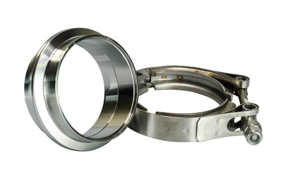 3 SUS 304 Steel Stainless Exhaust V Band Clamp Flange Kit V-Band Vband Male Female Design WLR5243