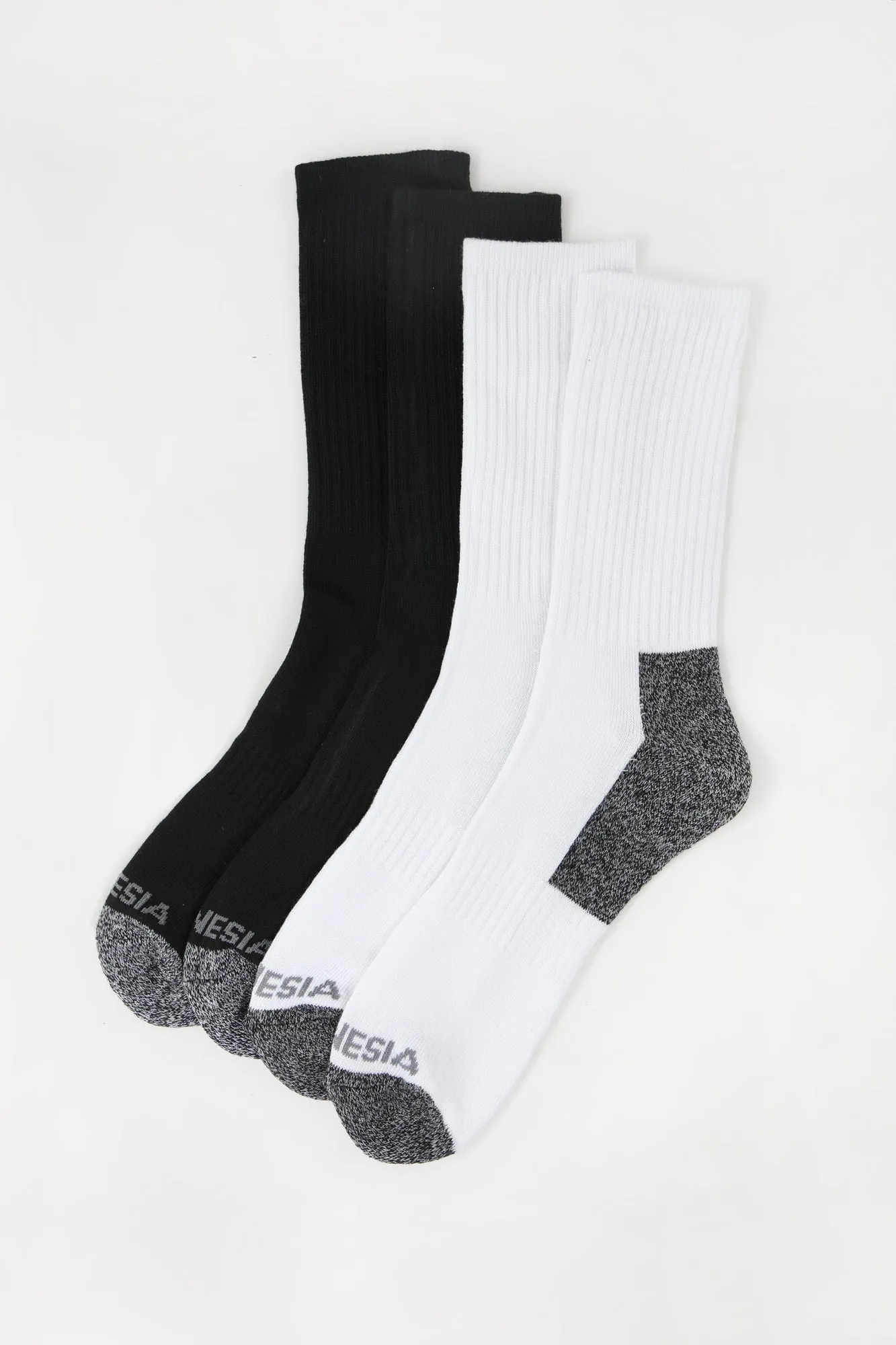 4 Paires de Chaussettes Athlétiques Amnesia Homme