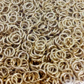 5 grams bag of 18k Gold Filled Jump Ring Size 3mm, 4mm, 5mm, Parts Components Jewelry Making