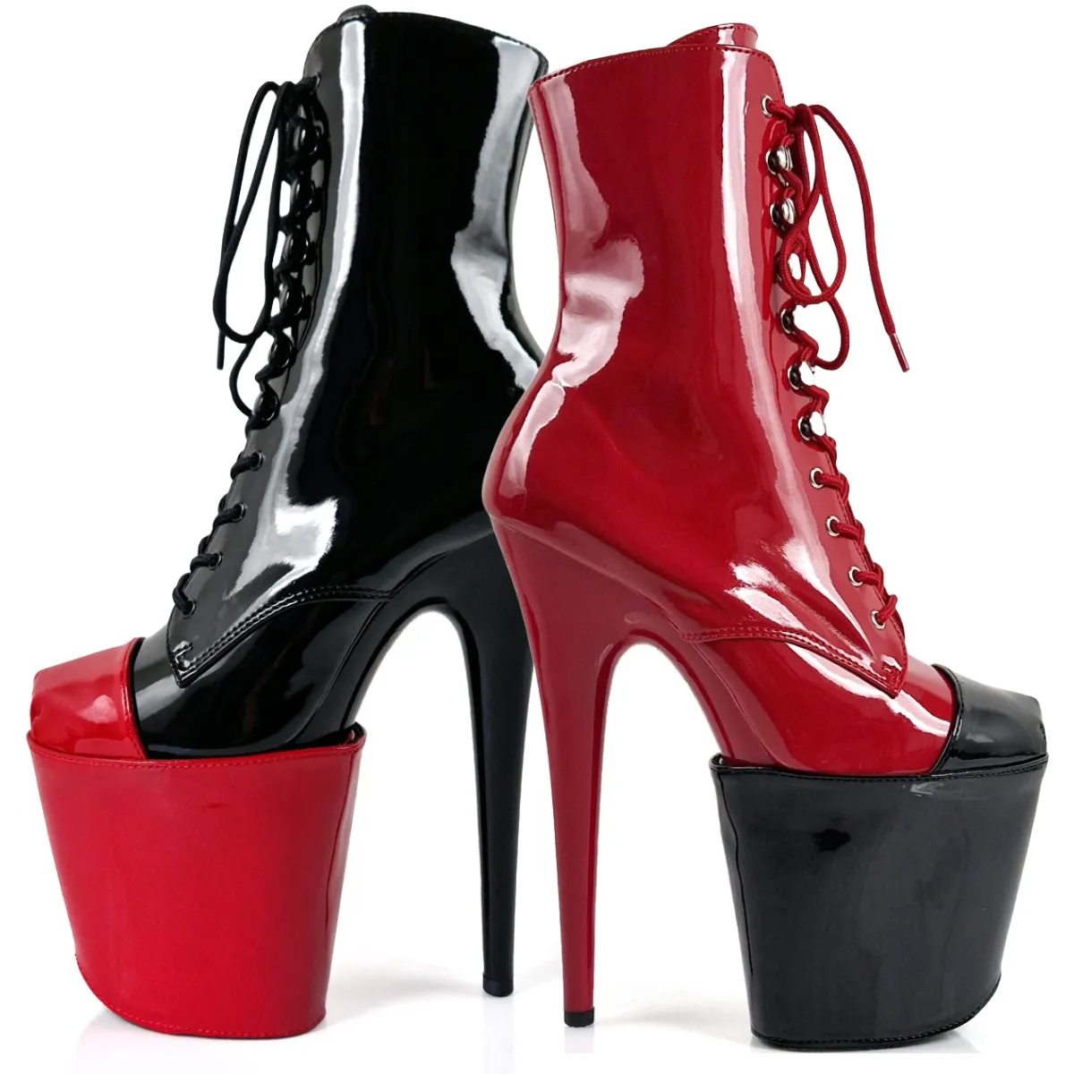 8" | Pleaser Shoe Protectors Zwart