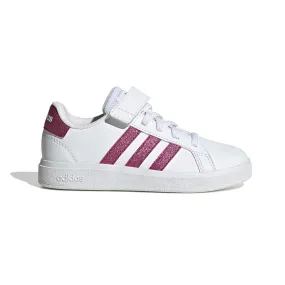 adidas - Kids' (Preschool) Grand Court Elastic Lace Shoes (GX7159)