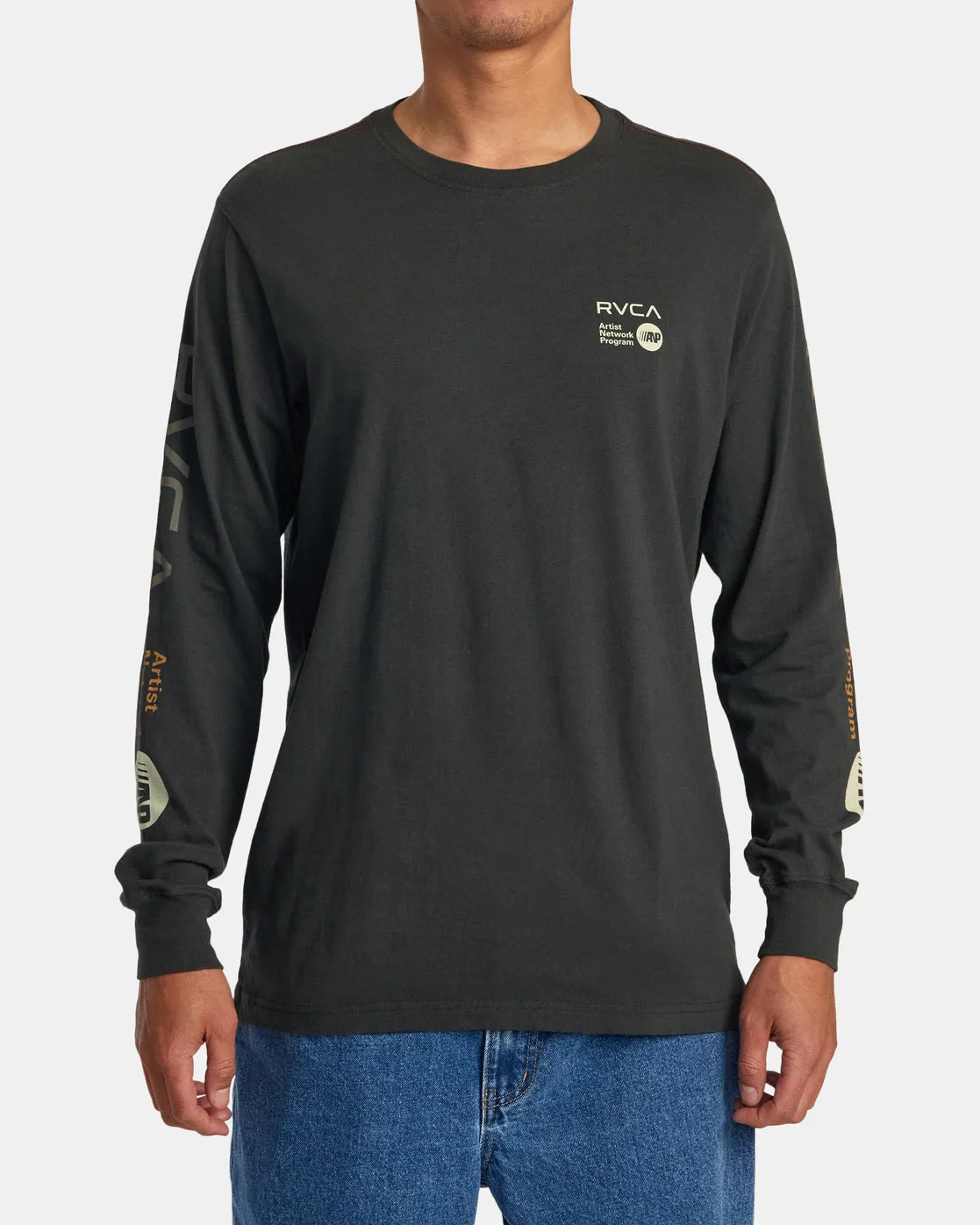 ANP Long Sleeve T-Shirt - Black/Brown