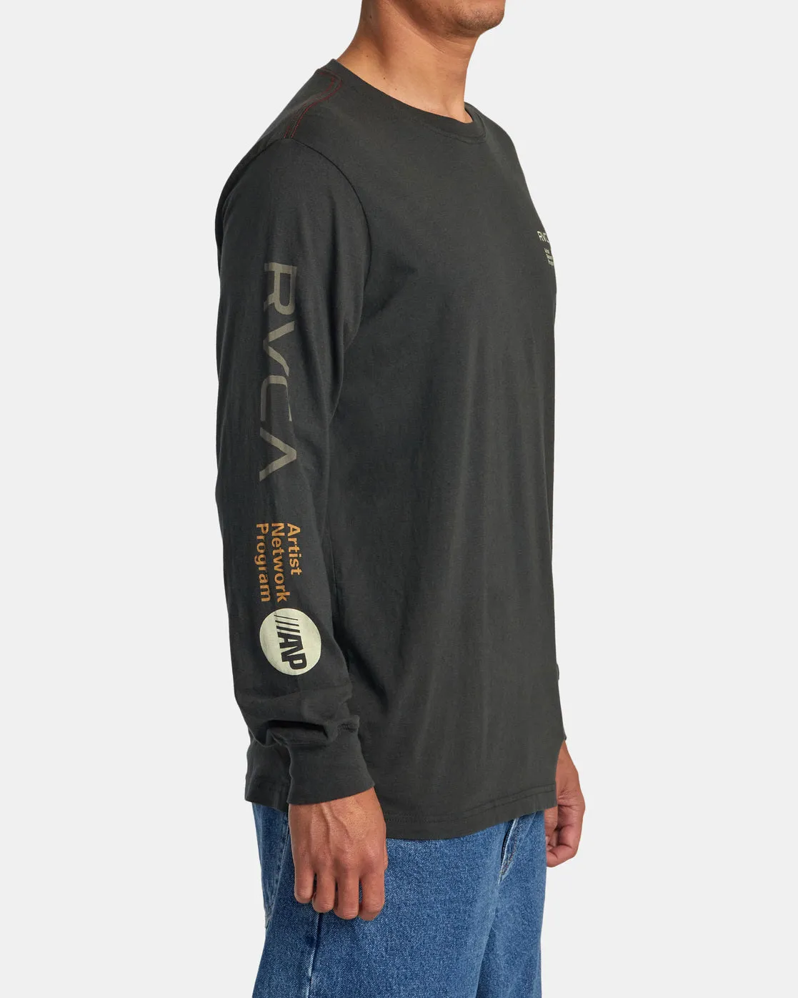 ANP Long Sleeve T-Shirt - Black/Brown