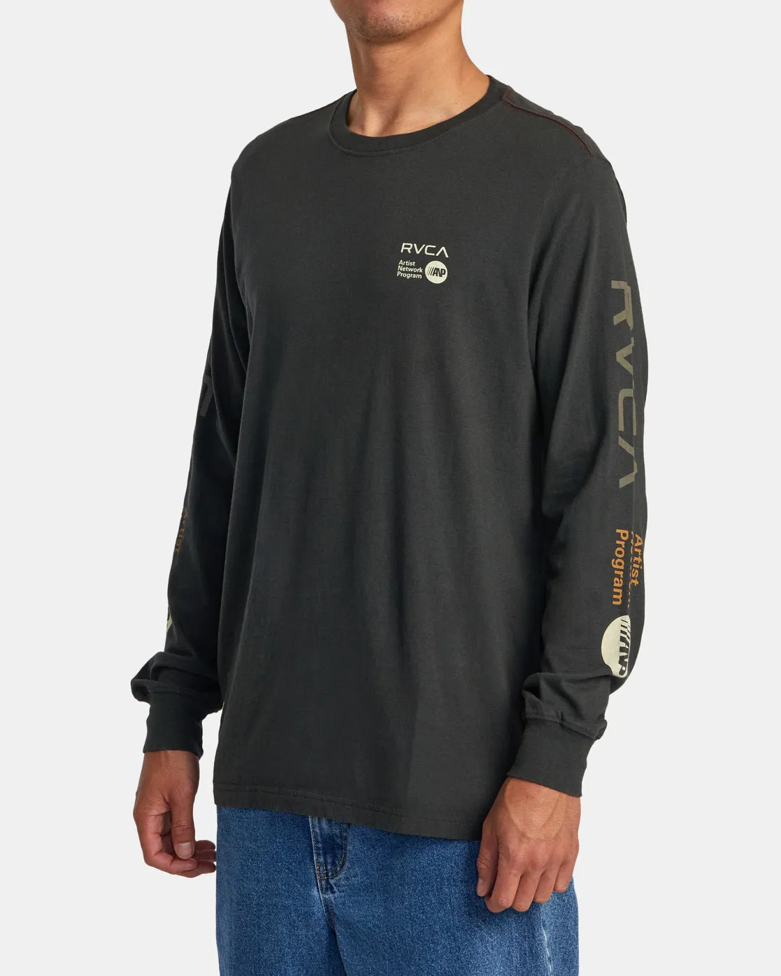 ANP Long Sleeve T-Shirt - Black/Brown