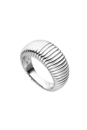 Avenue Structure Ring Silver