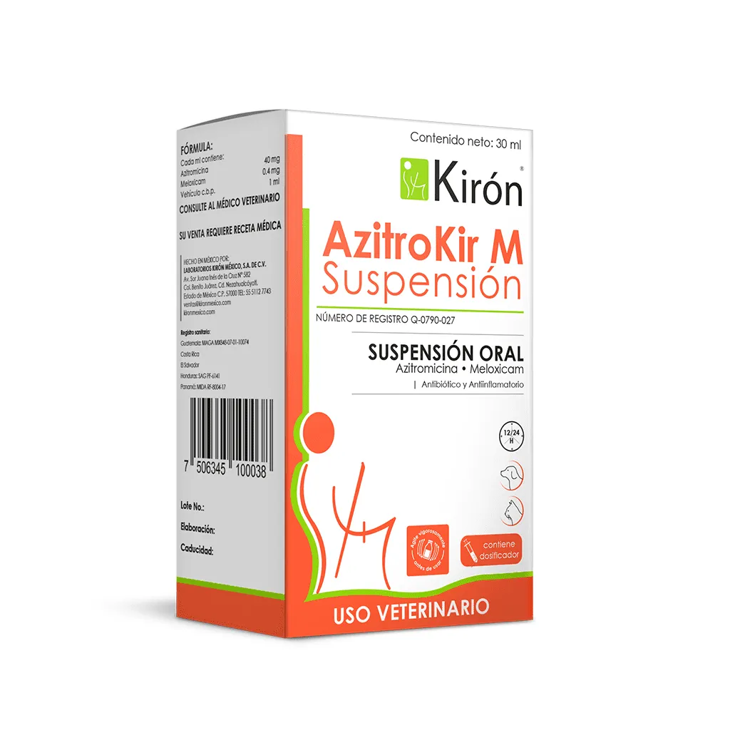 Azitrokir M Suspensión 30ml Kiron