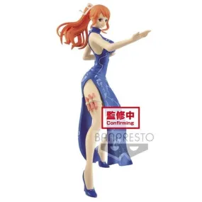 Banpresto ONE Piece Glitter GLAMOURS-NAMI KUNG FU Style-(ver.B), Multiple Colors (BP17323)