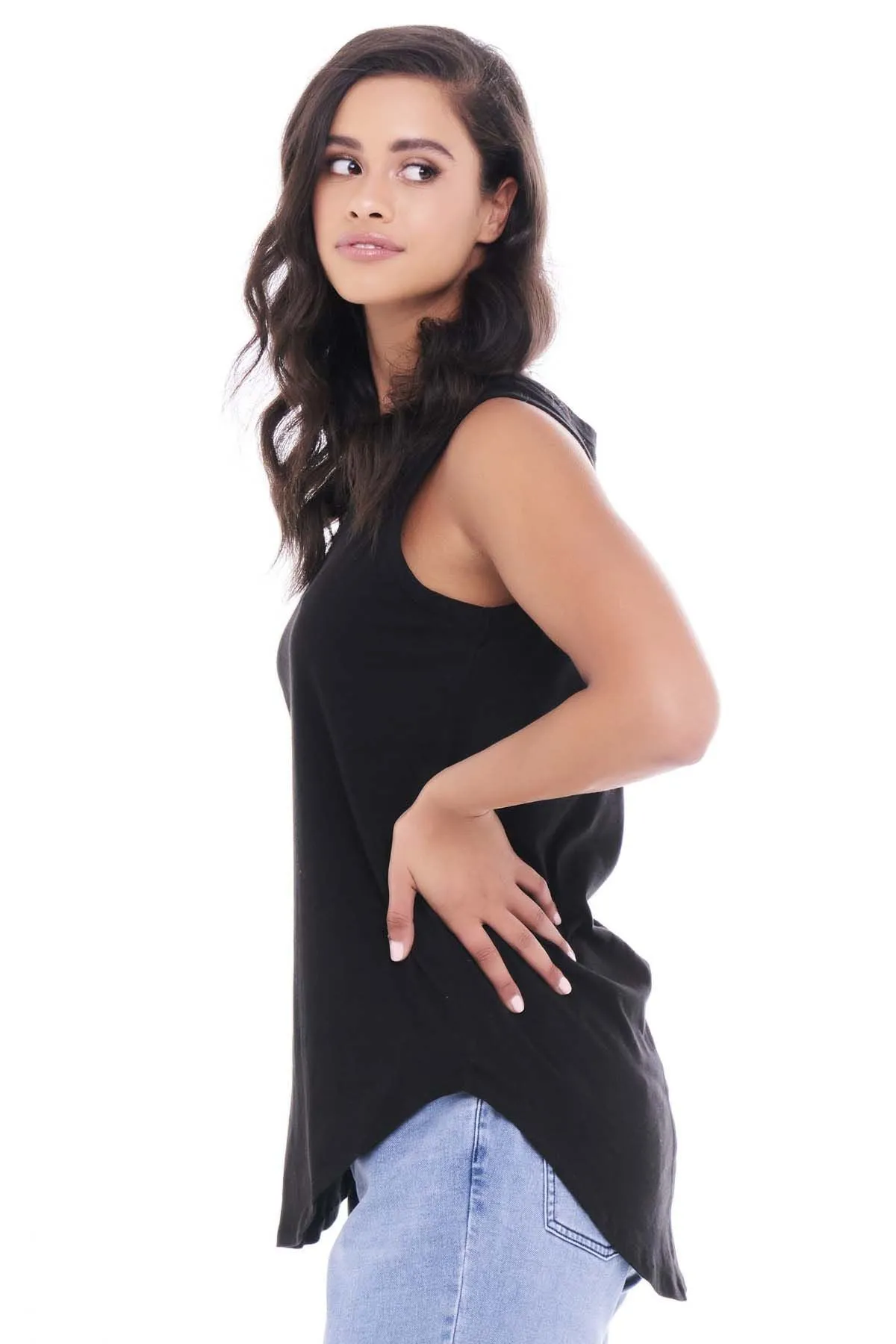 Betty Basics Keira Tank in Black