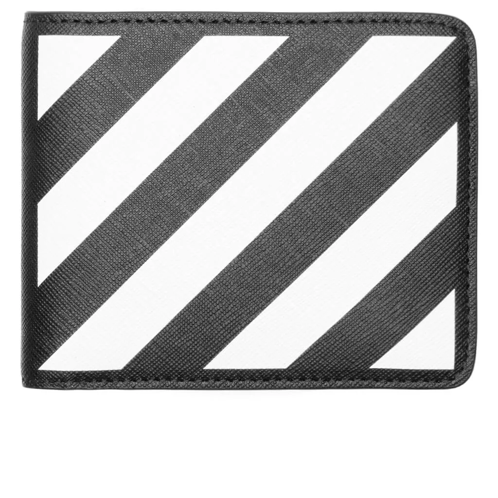 Binder Diag SAF Bifold Wallet - Black/White