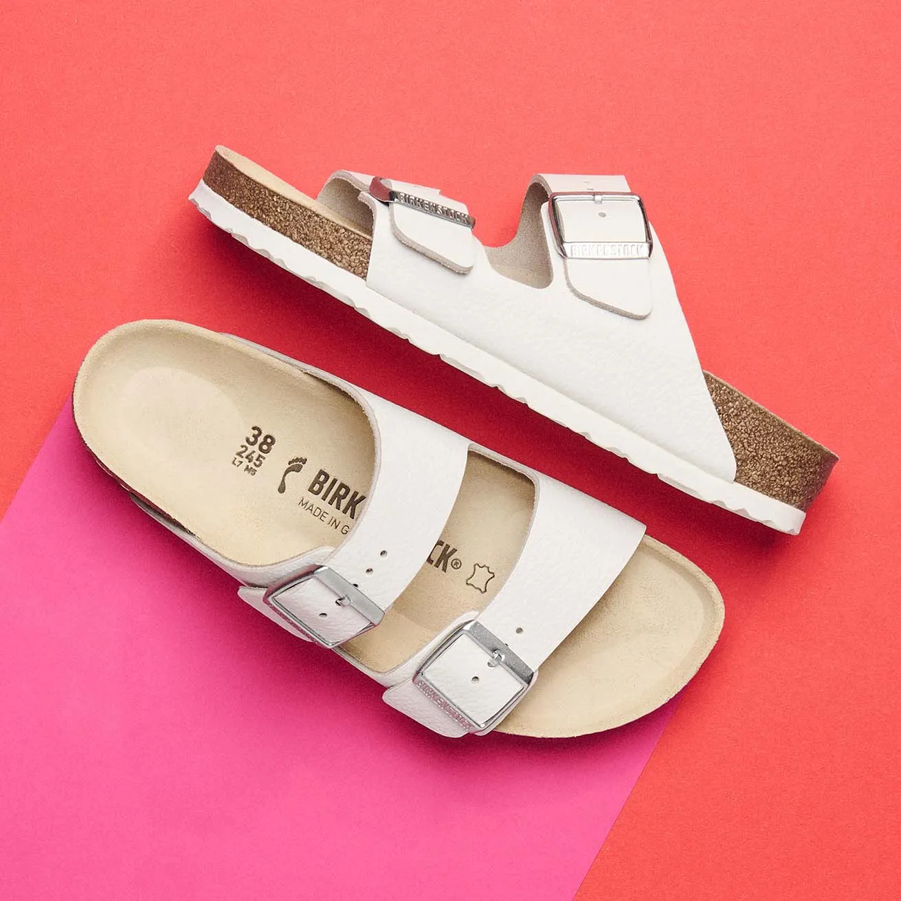      Birkenstock Arizona White