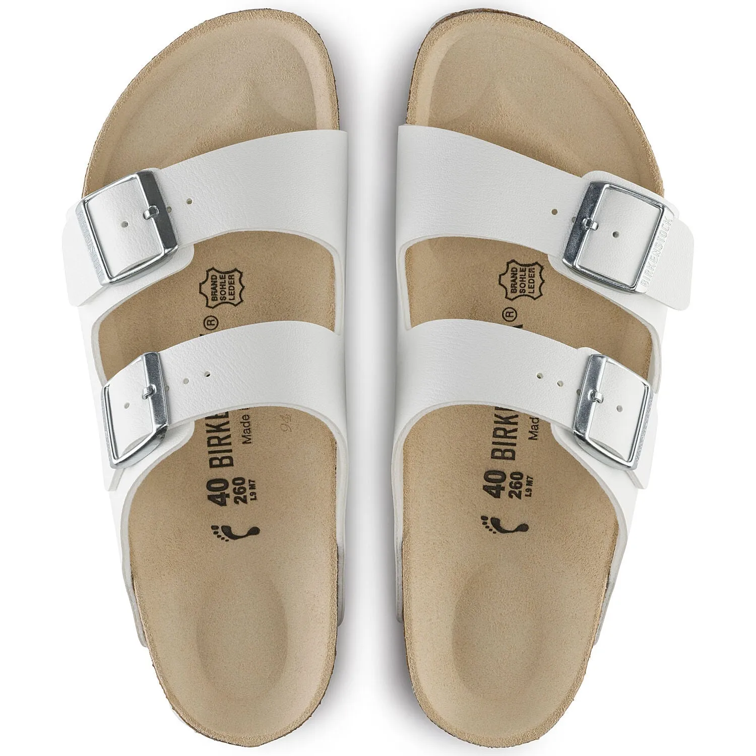      Birkenstock Arizona White