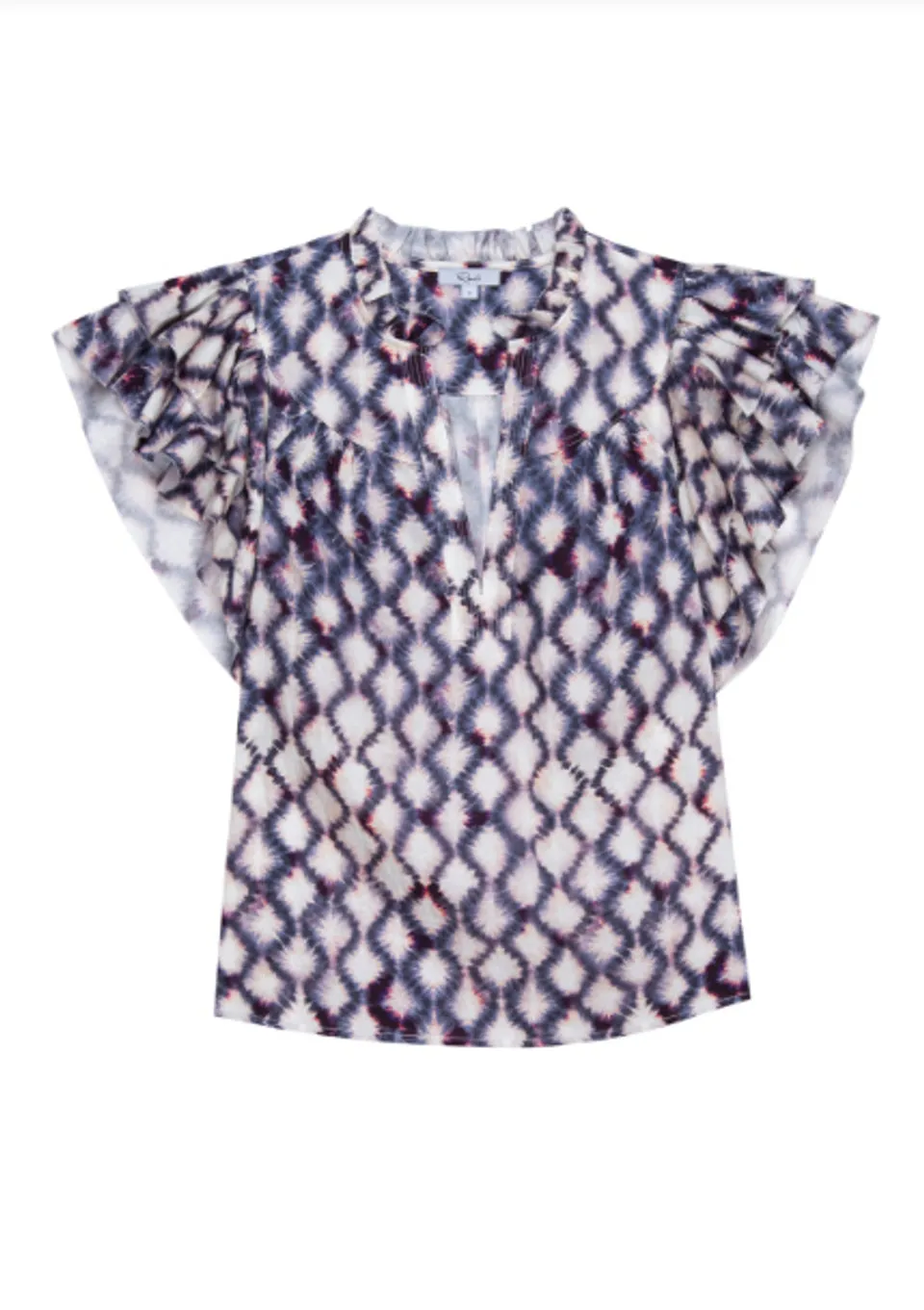 Calista Top ~ Iris Shibori