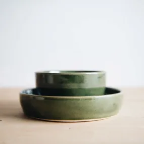 Ceramic Artisan Dinnerware - Fern