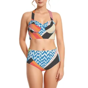 Colores Women's Swimsuit Set With Halter