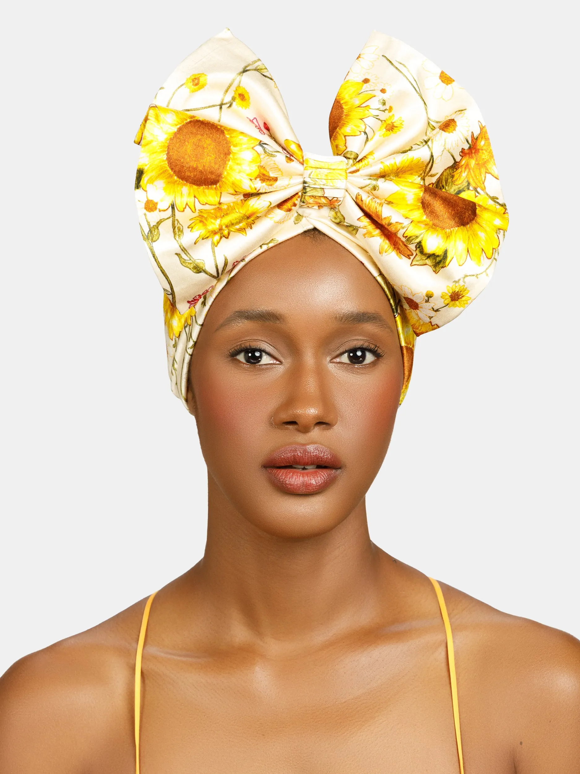 CONGA TURBAN IN IVORY