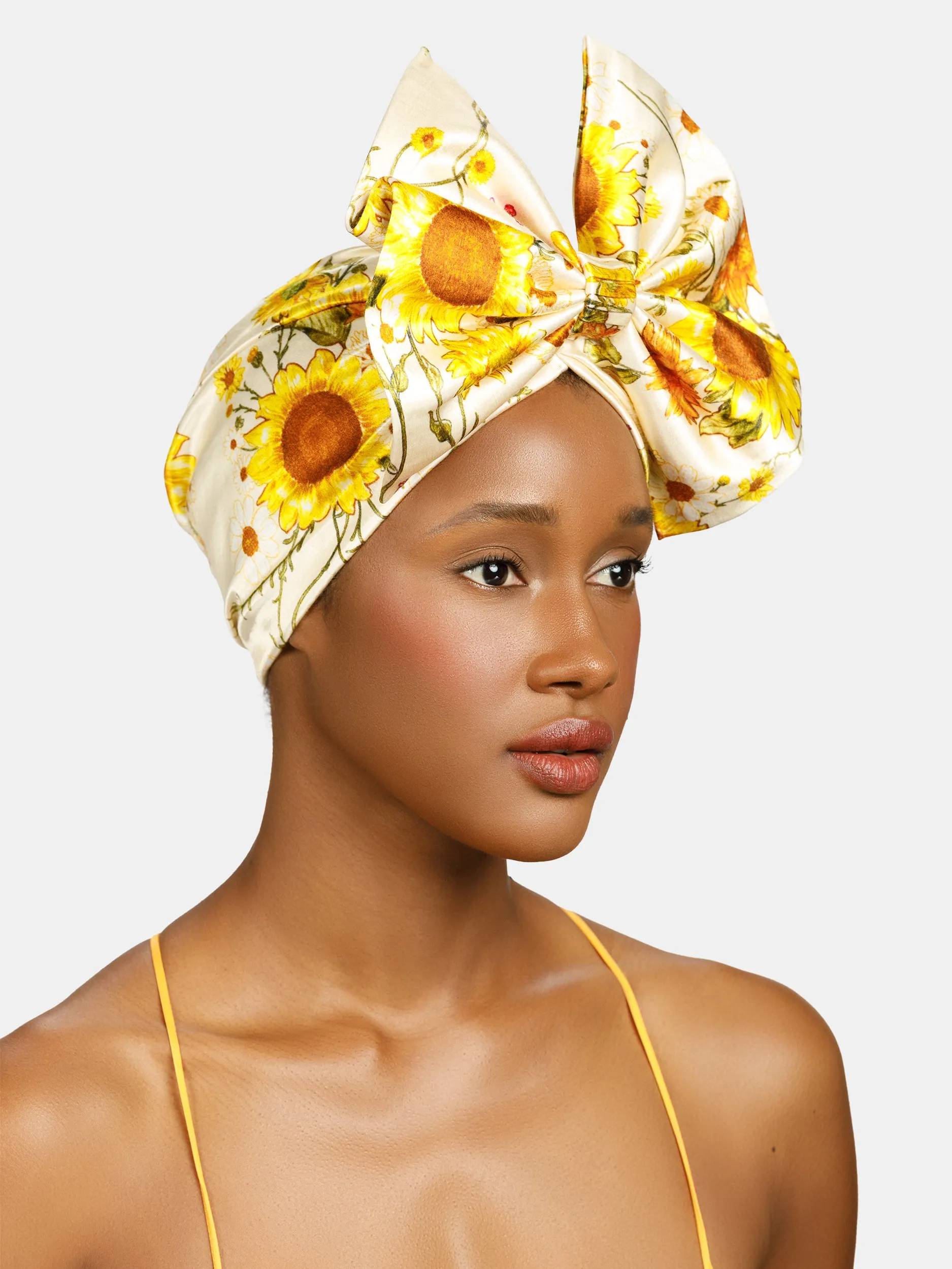 CONGA TURBAN IN IVORY