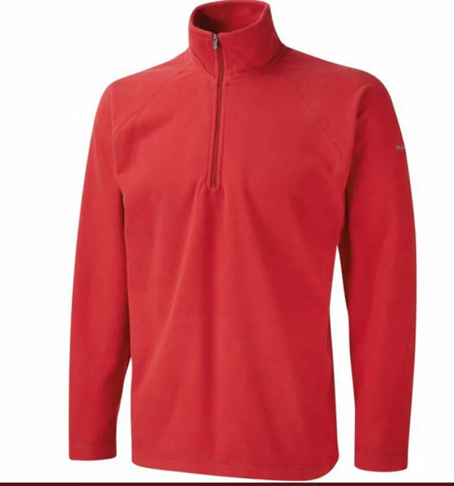 Craghoppers Mens Expert Half Zip Micro Fleece Pullover Base Layer Lightweight