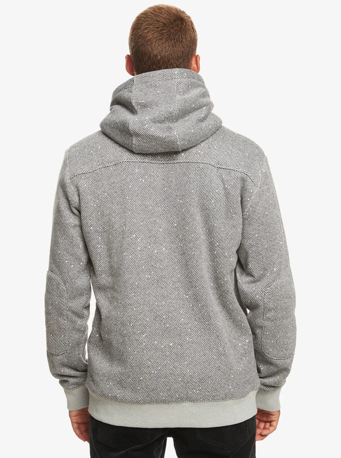 Cypress Keller Zip-Up Hoodie - Light Grey Heather