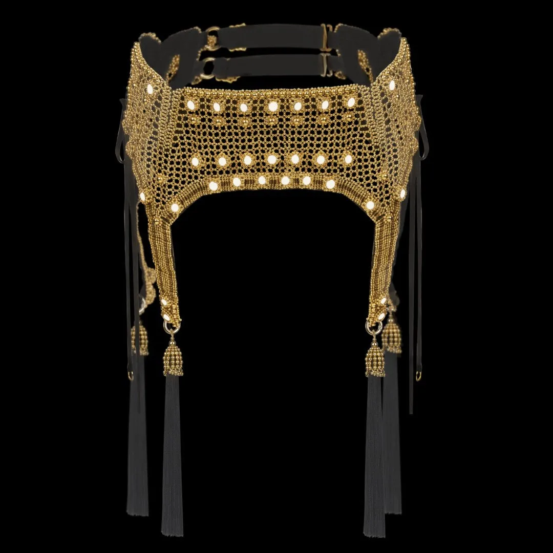 Elohim Modular Garter Belt in Gold