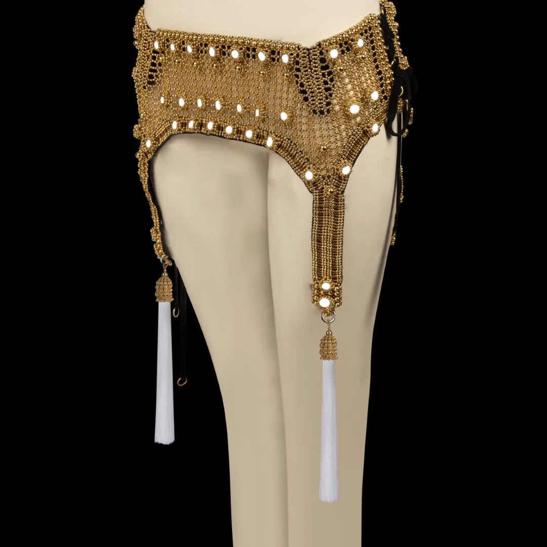 Elohim Modular Garter Belt in Gold