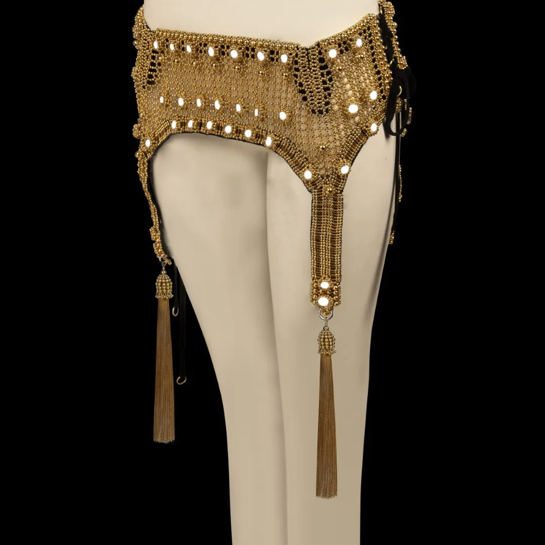 Elohim Modular Garter Belt in Gold