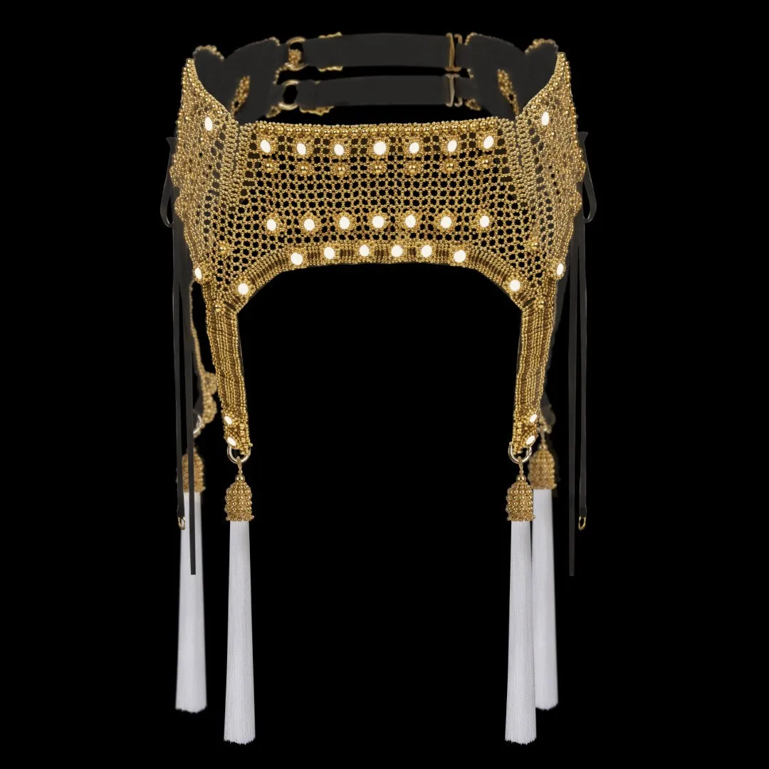 Elohim Modular Garter Belt in Gold