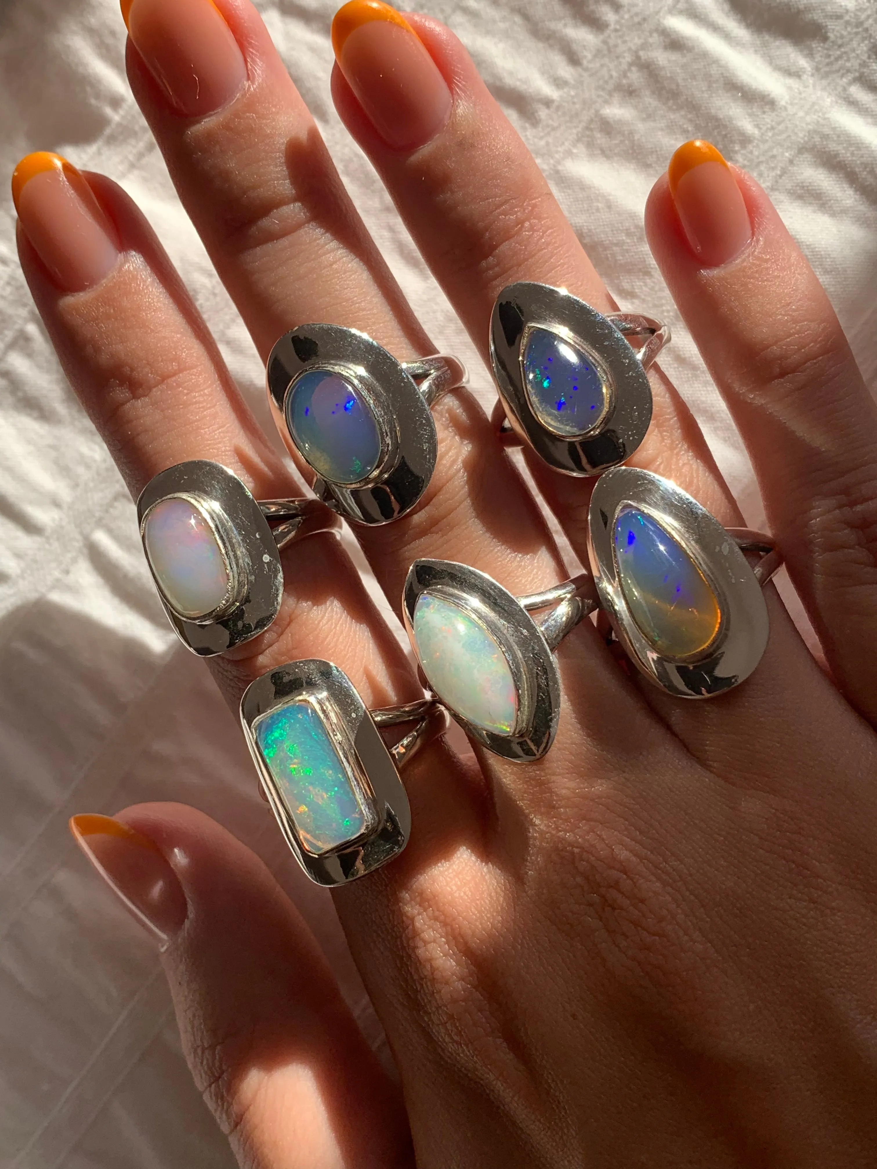 Ethiopian Welo Opal Dinah Ring - Mix