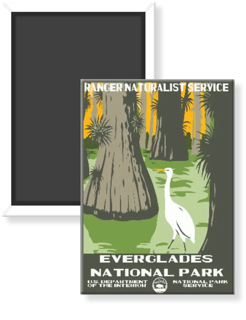 Everglades National Park WPA Magnet