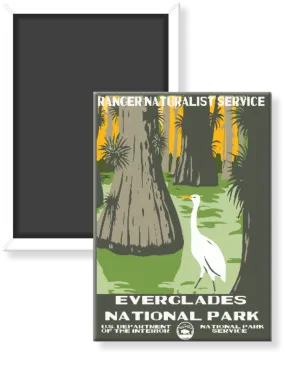 Everglades National Park WPA Magnet