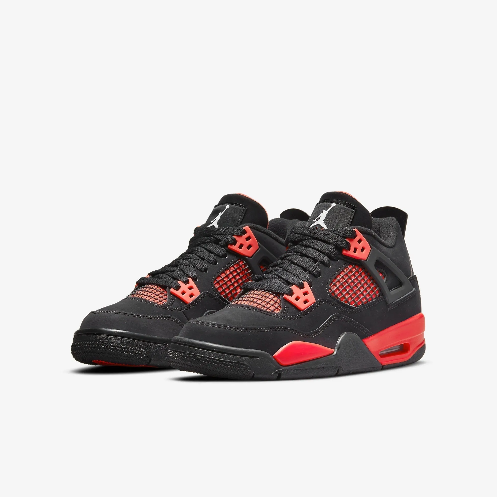 (GS) Air Jordan 4 Retro 'Red Thunder' (2022) 408452-016