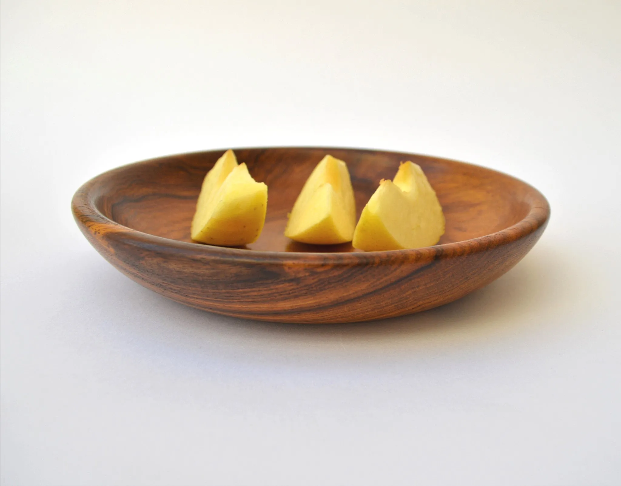 Hand-turned Wooden Salad Plate