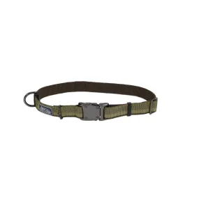 K9 Explorer Reflective Adjustable Dog Collar, Fern Large