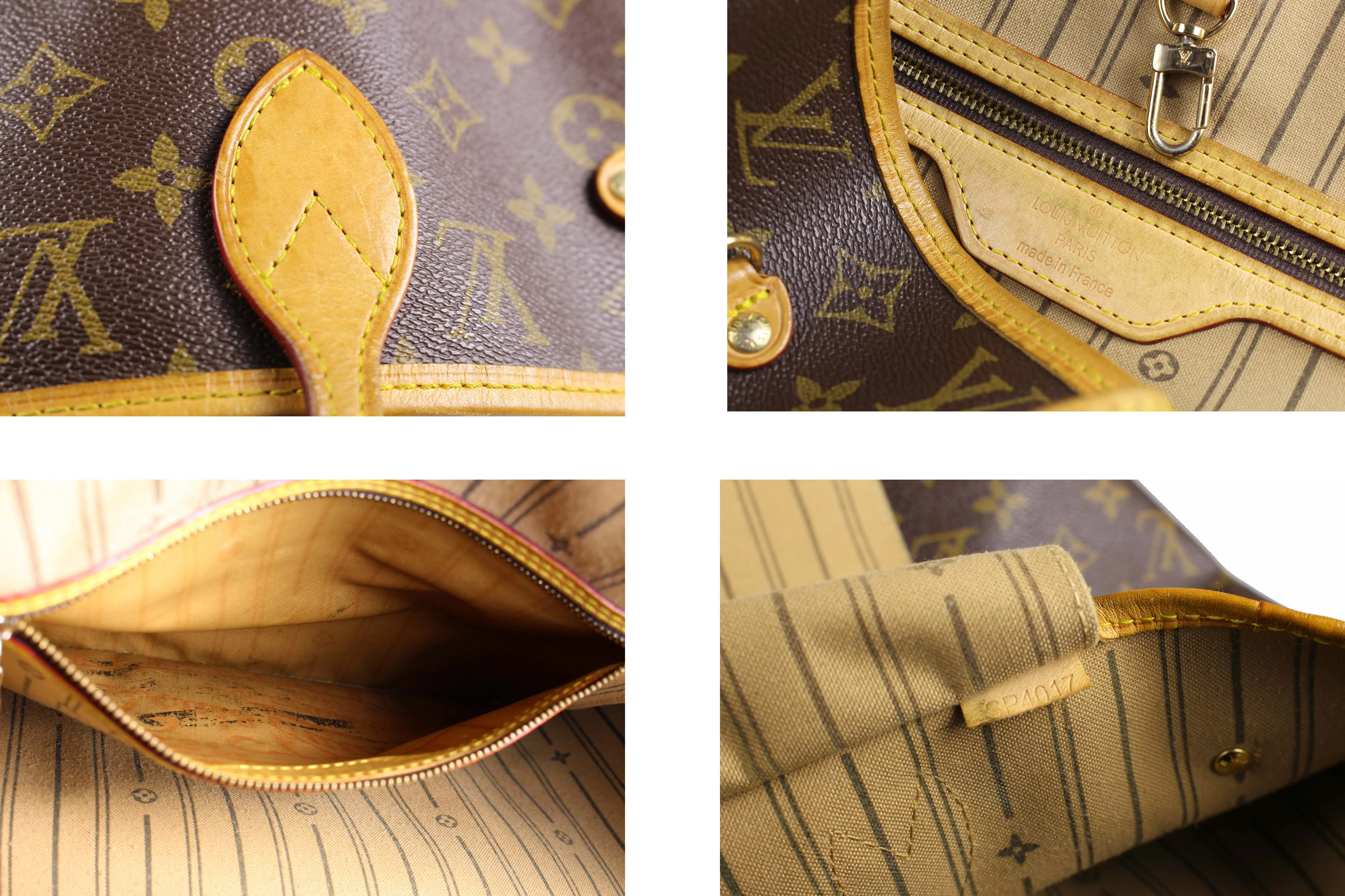 LOUIS VUITTON Neverfull MM monogram canvas bag