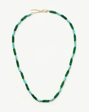 Medium Beaded Stack Necklace