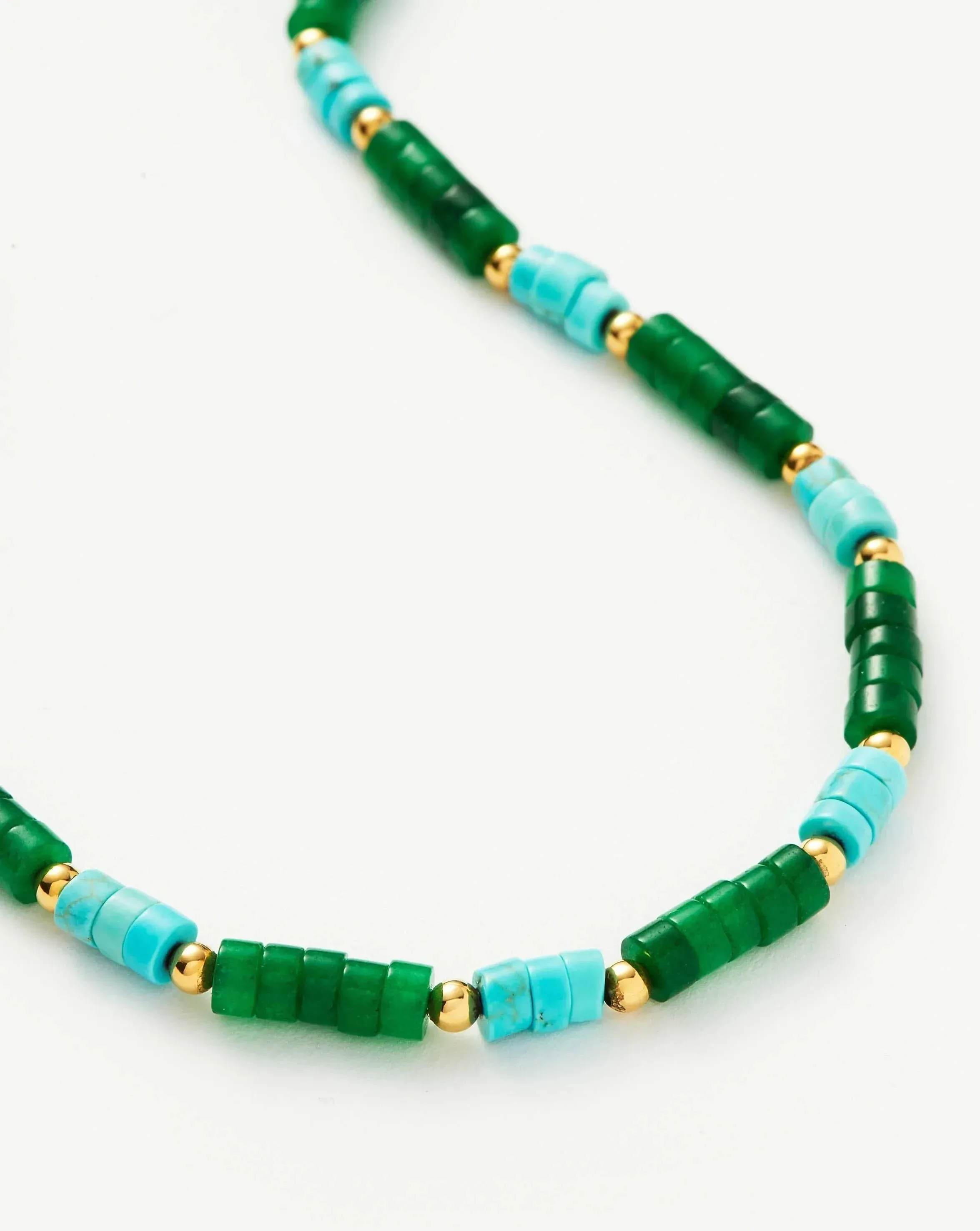 Medium Beaded Stack Necklace