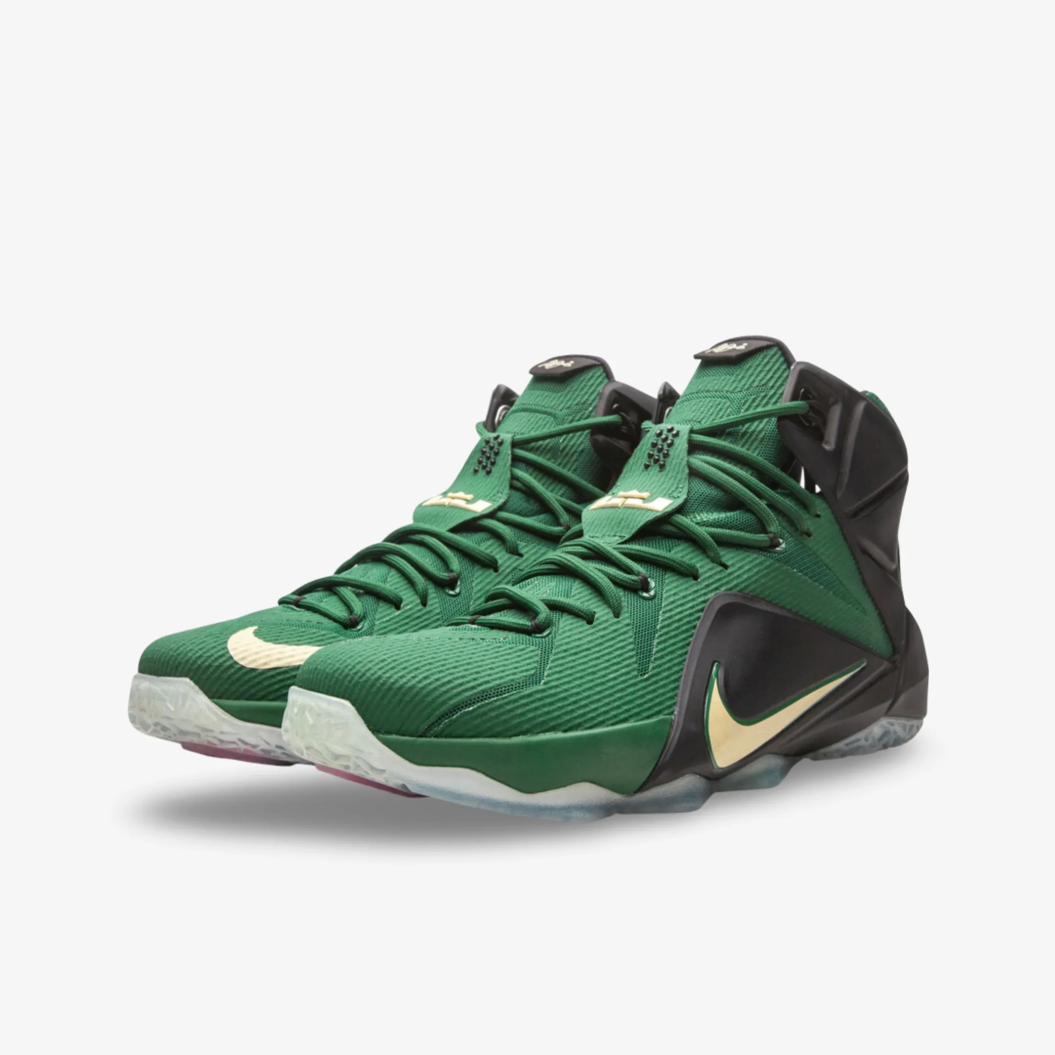 (Men's) Nike LeBron 12 Sample 'SVSM St. Vincent St. Mary Away' (2015) SP15-MNBSKT-410-551604