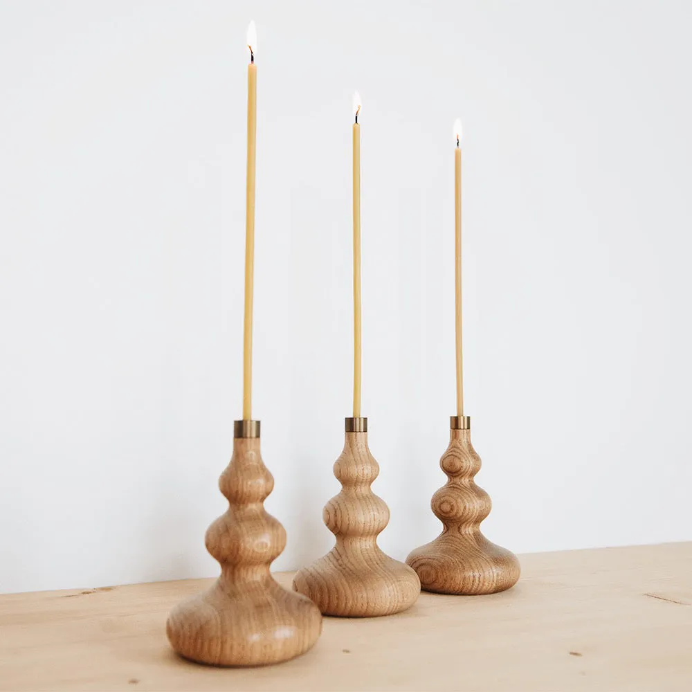 Oak Candle Holder - Tree