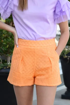 ORANGE YOU GLAD SHORTS