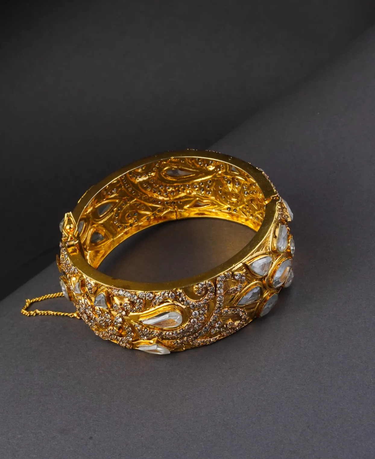 Polki Gold Victorian Kara