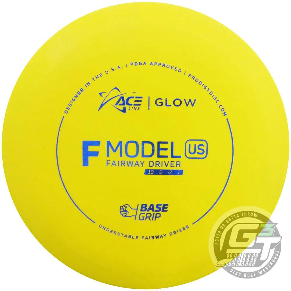 Prodigy Ace Line Glow Base Grip F Model US Fairway Driver Golf Disc