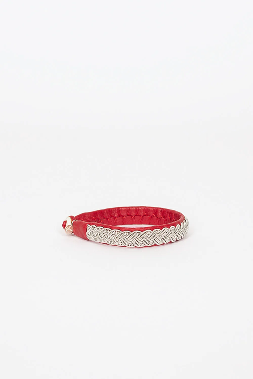 Red Hide B Bracelet 5