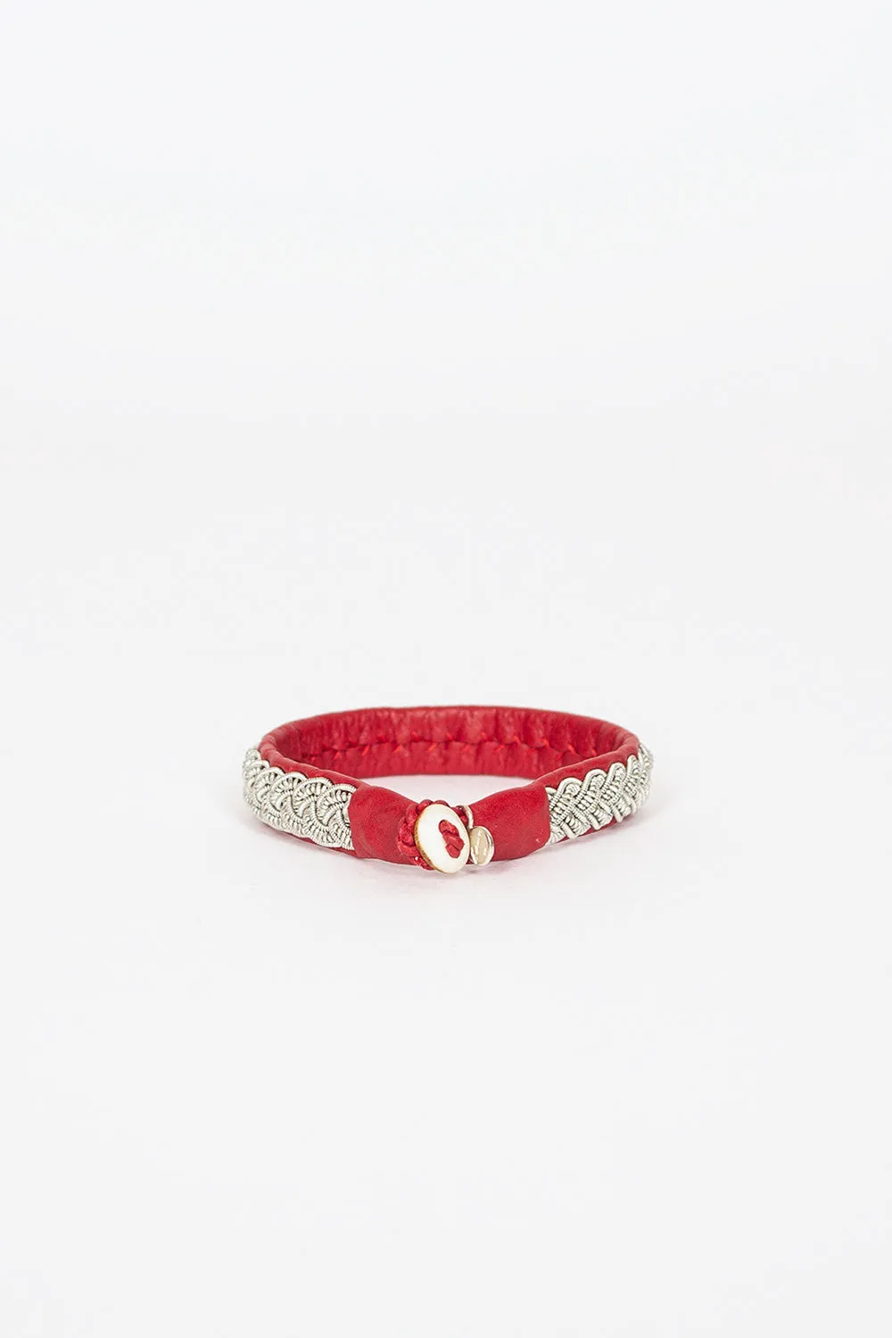 Red Hide B Bracelet 5