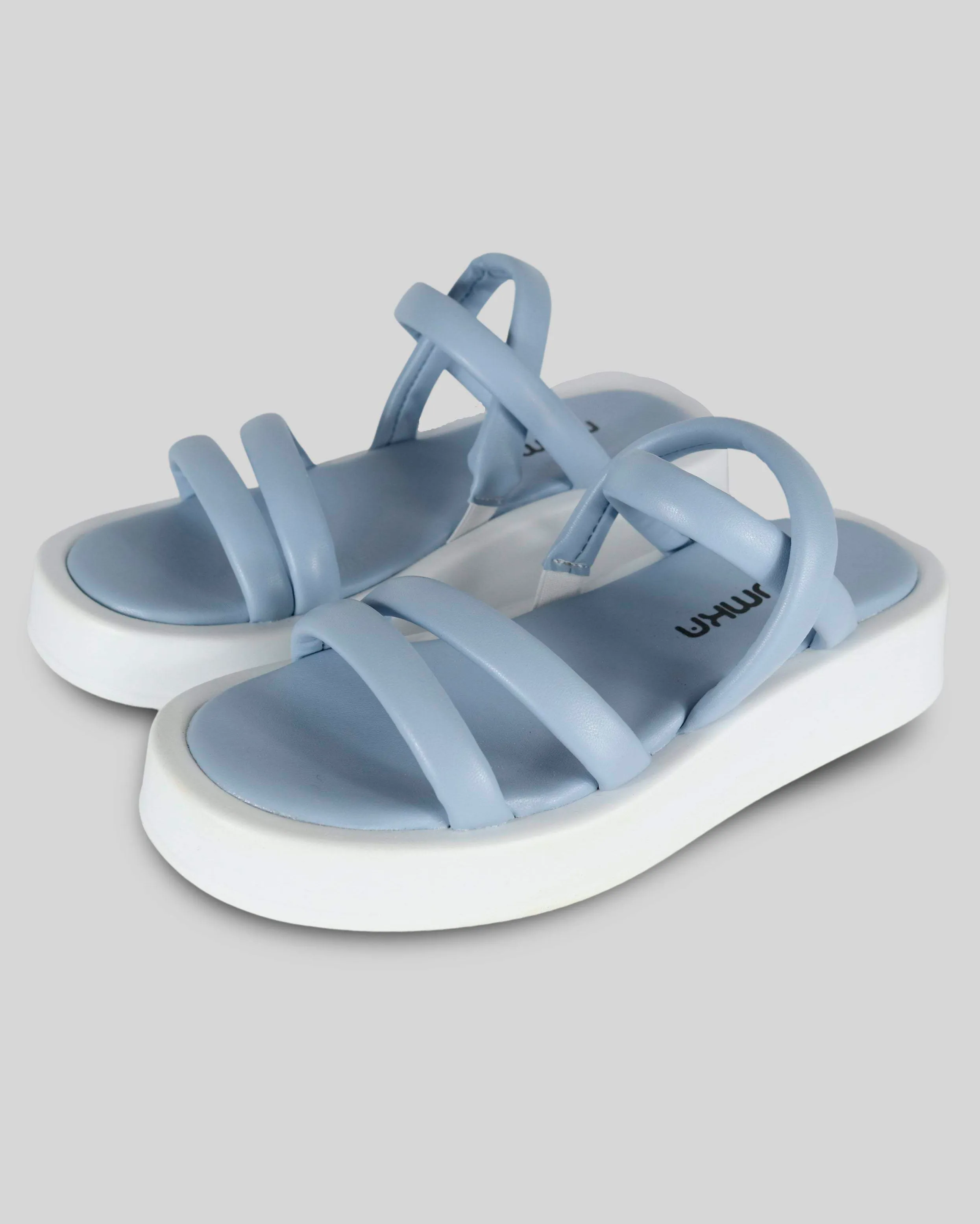 Sandalias Plataforma Azul