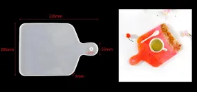 Serving Plate Cheese board Silicone Mold 2  For Resin crafts and Cement crafts