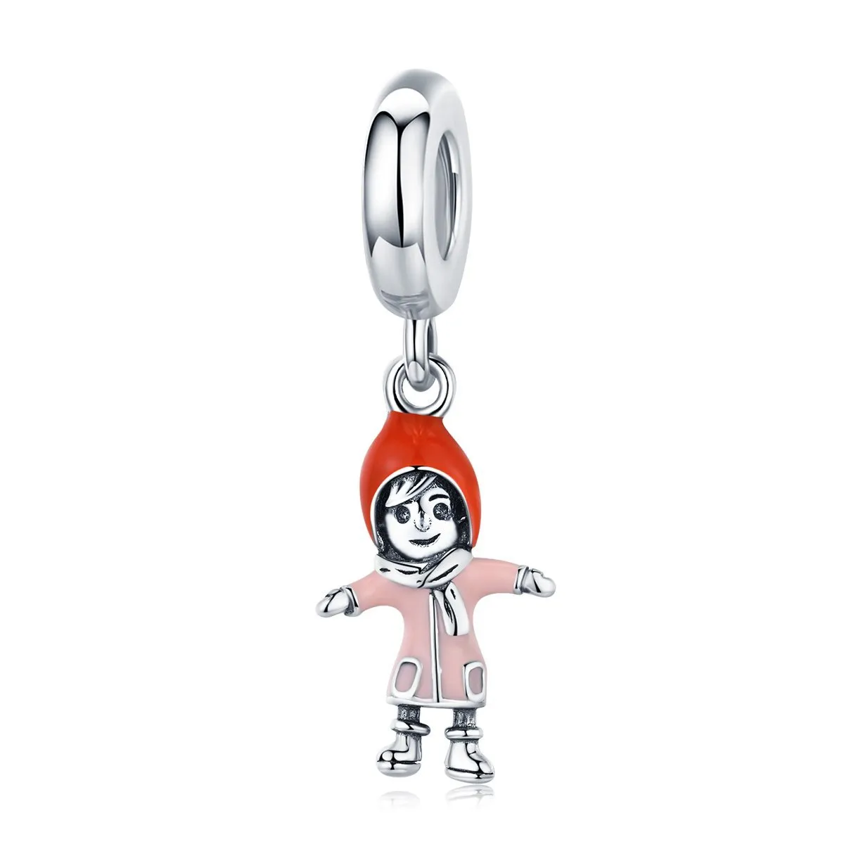 Sunshine Girl 925 Sterling Silver Dangle Charm