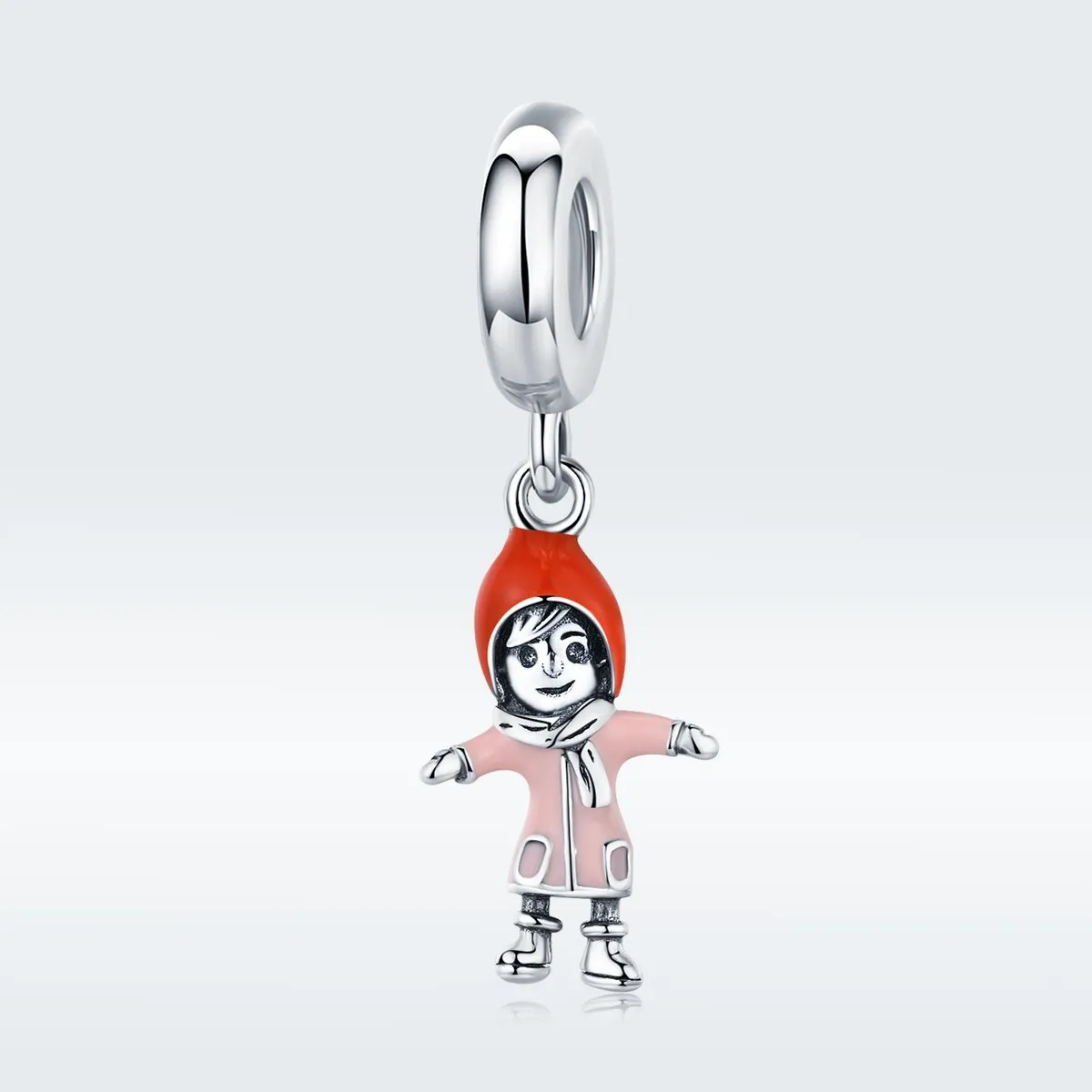 Sunshine Girl 925 Sterling Silver Dangle Charm