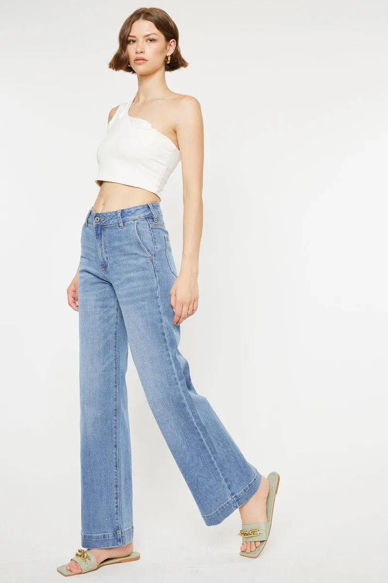 'Take My Chance' Wide Leg Jean