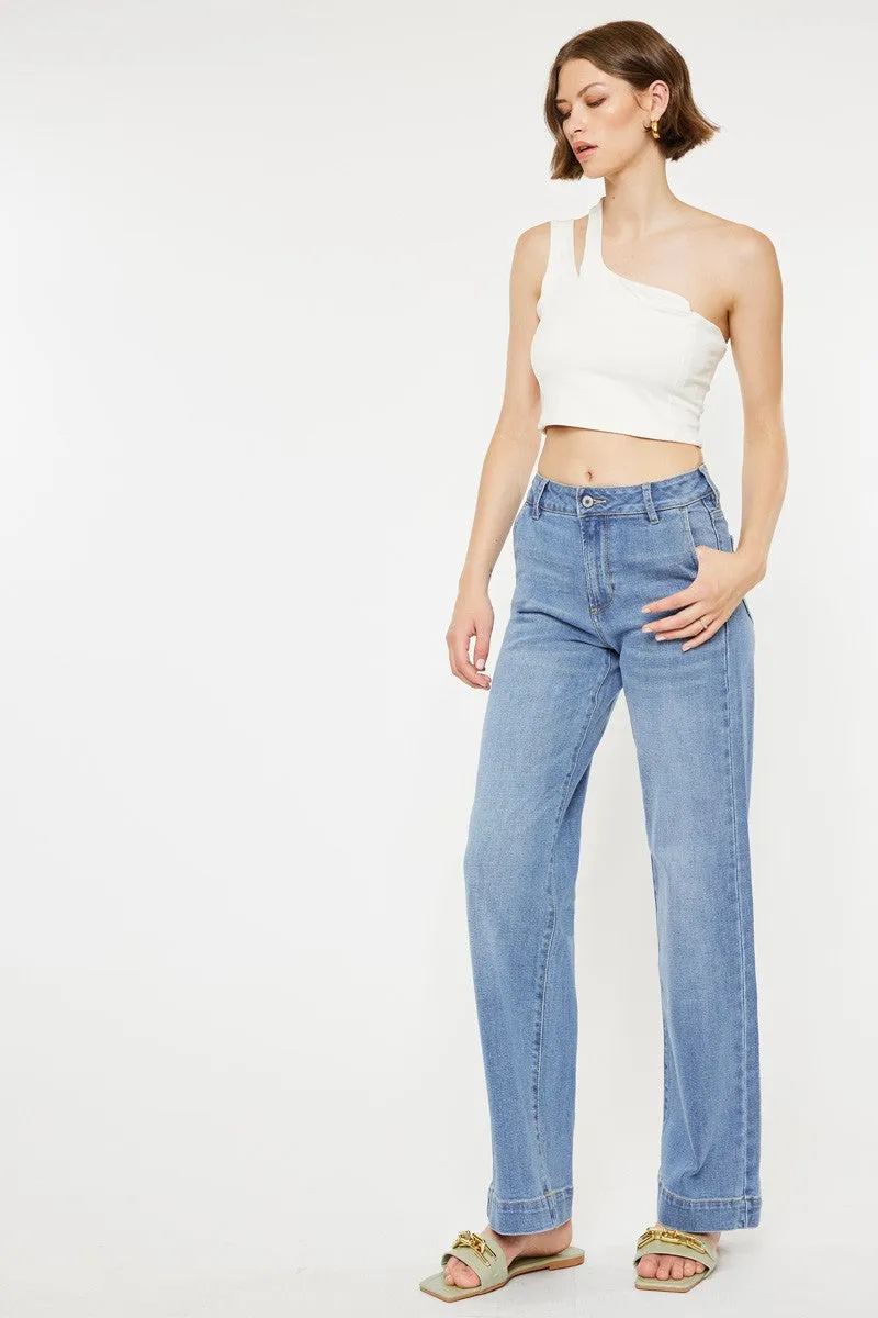 'Take My Chance' Wide Leg Jean